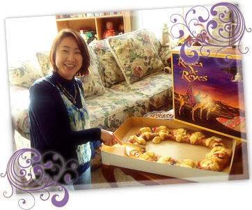 ロスカ=デ=レイエスのリング状の大きな大きなパン